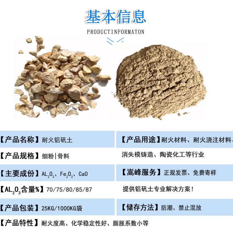 耐火鋁礬土|熟料|細(xì)粉|骨料|廠家信息圖 耐火鋁礬土|熟料|細(xì)粉|骨料|廠家信息圖